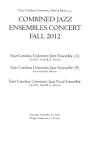 Audio recording of Combined Jazz Ensembles Concert 